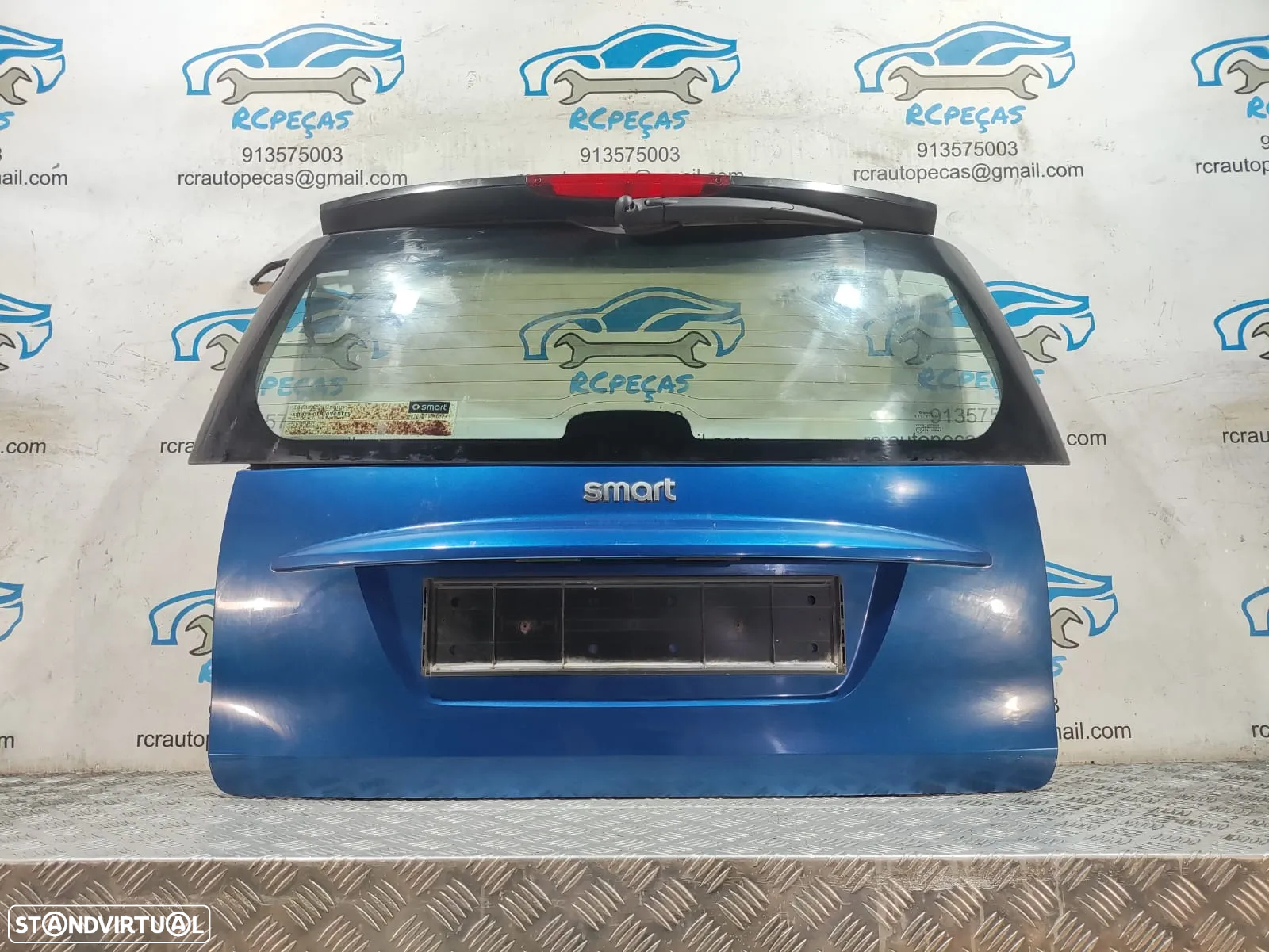 Tampa / Porta Mala Smart Fortwo 451 - Vidro / Stop / Limpa Vidros - 3