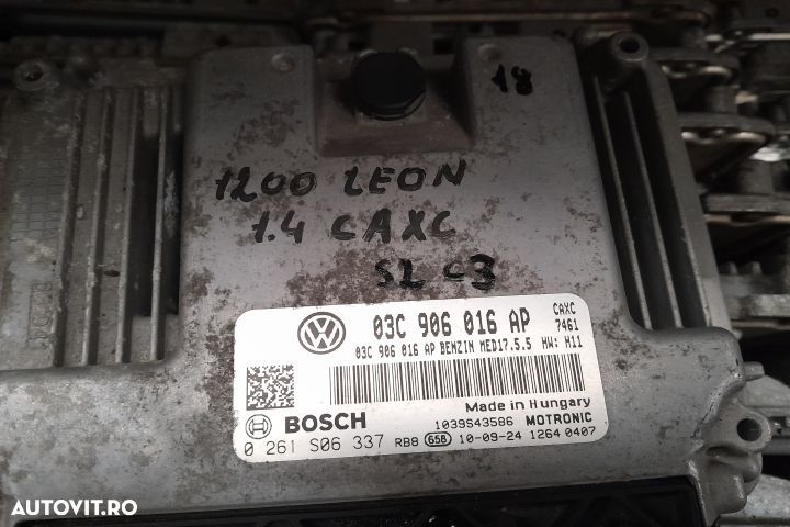 Calculator motor ECU 03C906016AP 03C906016AP Seat Leon 2 1P [facelift - 2