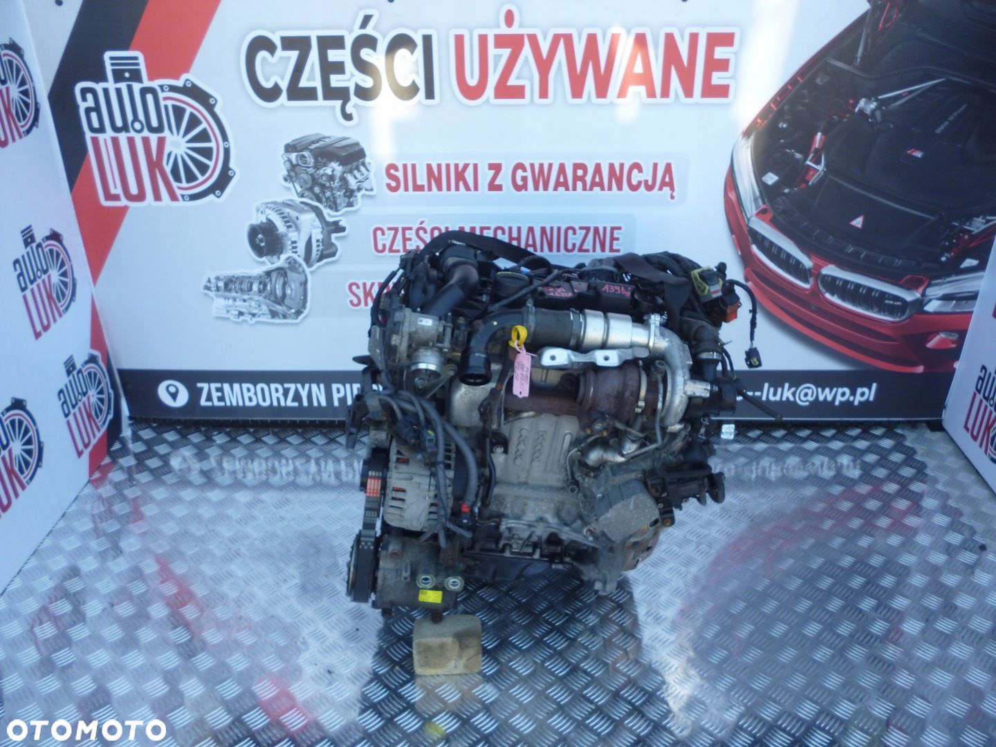 SILNIK KOMPLETNY FORD FOCUS 1.6 TDCI 8V TZJA 139 TYS - 1