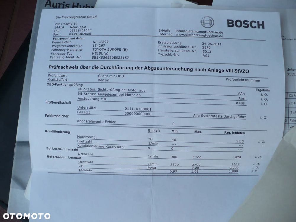Toyota Auris 1.8 HSD Luna - 30