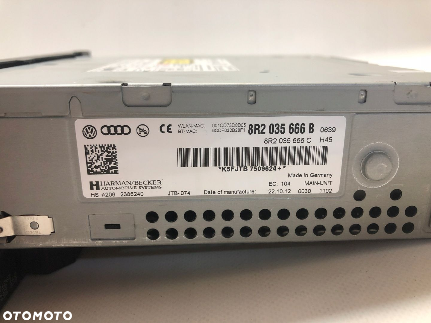 A4 B8 LIFT MULTIMEDIA CZYTNIK MMI 8R2035666B - 5