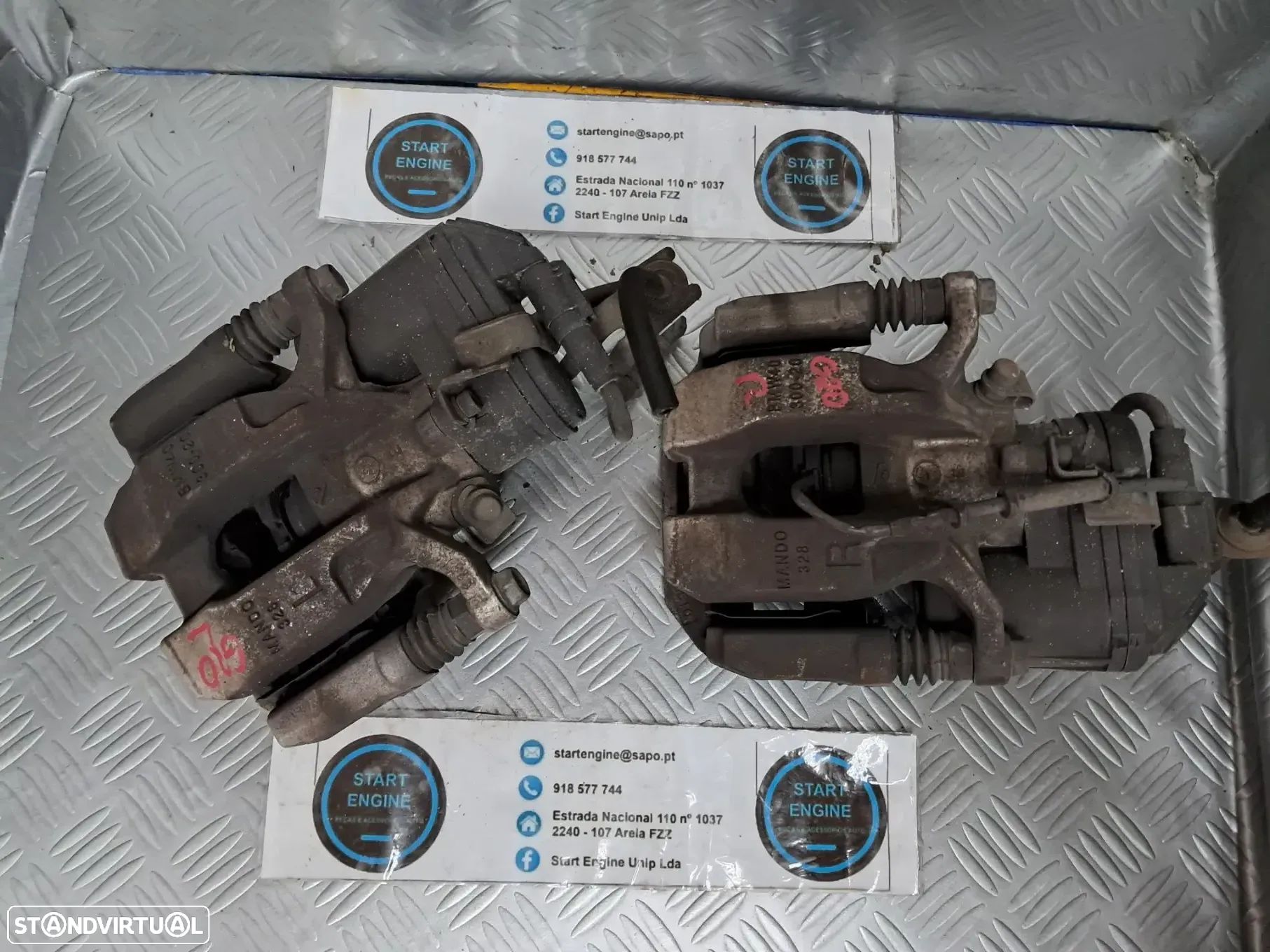 Pinça de travão elétricas  maxilas de travão bombas BMW Serie 3 G20 G21 Serie 4 G26 X3 G01 G28 - 1