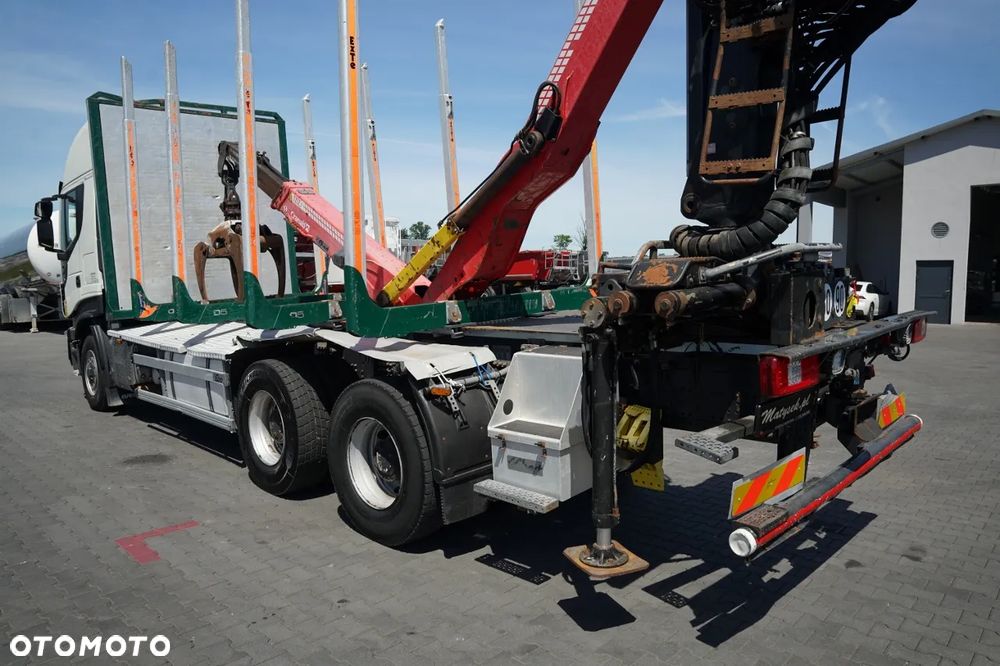 Iveco 570 STRALIS X-WAY / 6X4 / DO DREWNA / DO DRZEWA / DO LASU / HDS CRANAB TZ 12.2 / AUTOMAT - 13