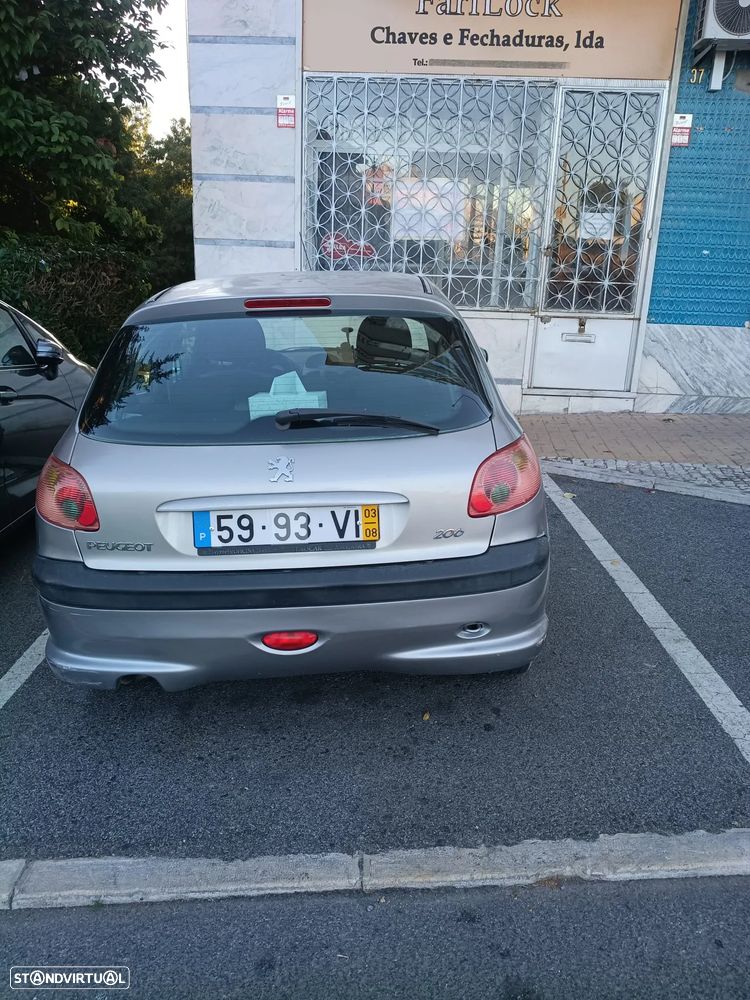 Peugeot 206 1.1 Black & Silver - 2