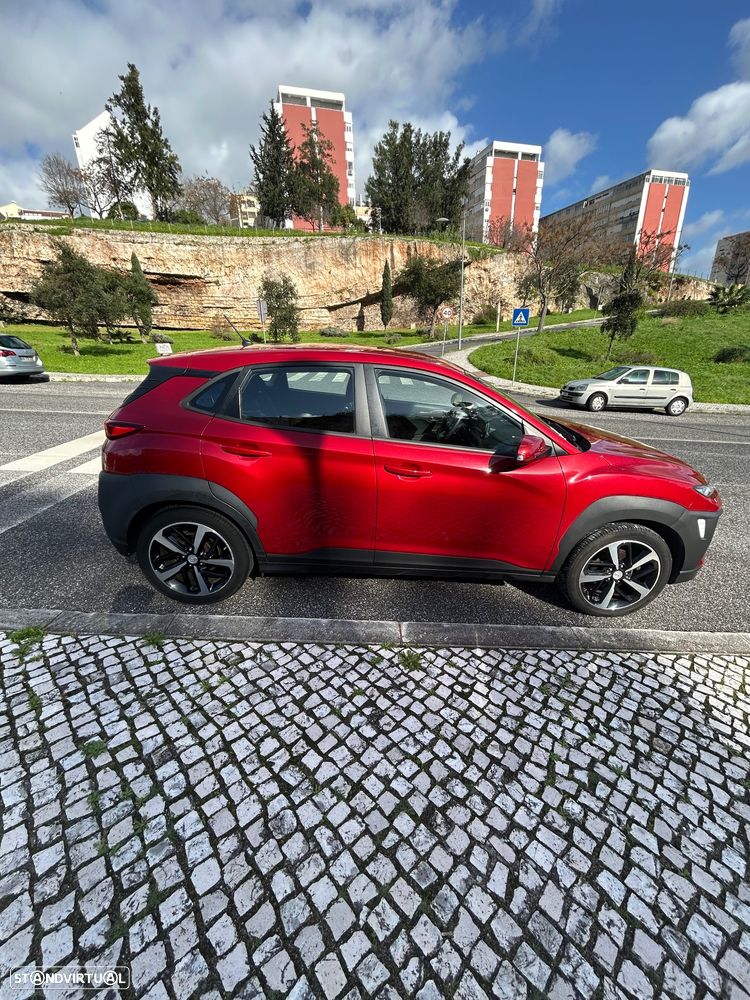 Hyundai Kauai 1.0 T-GDi Pele/Tecido Vermelho - 3