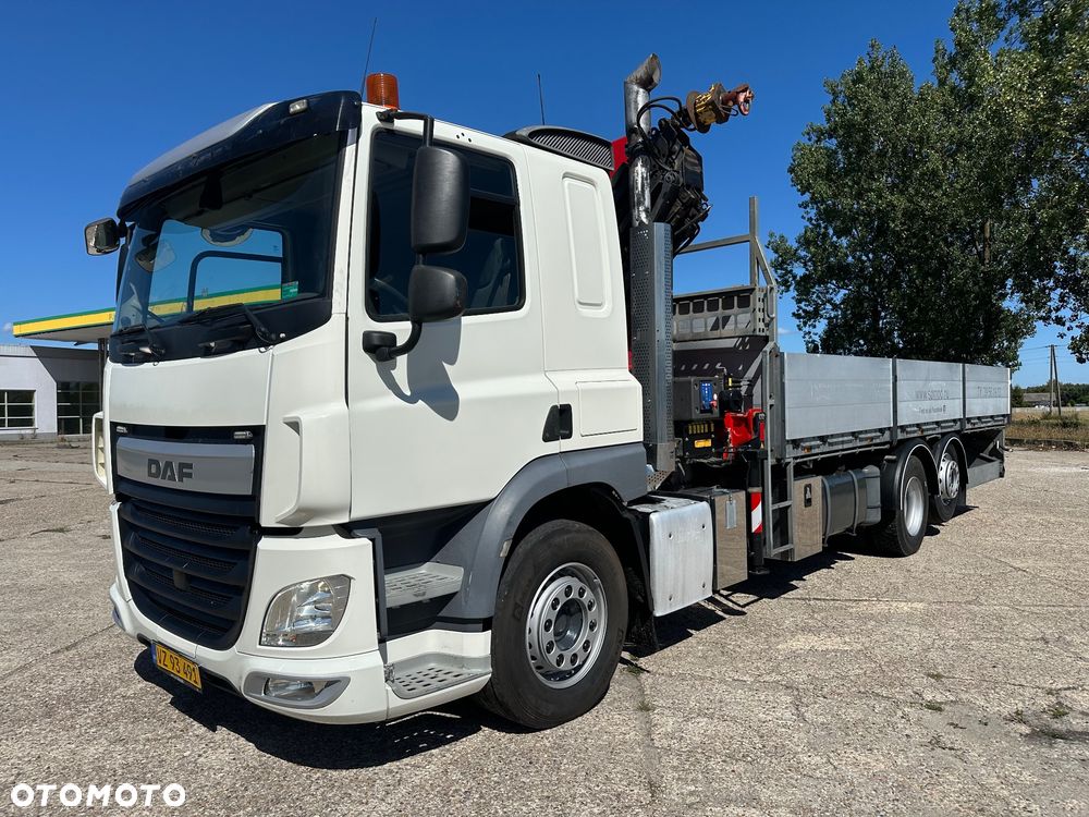 DAF CF 440 6X2 org. 236tys km. HDS HMF 2620 K 5 - 8