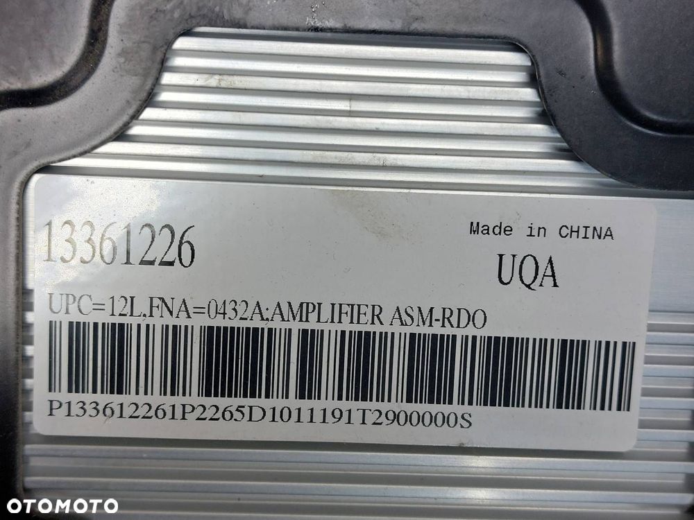 WZMACNIACZ AUDIO OPEL ASTRA J 13361226 - 2