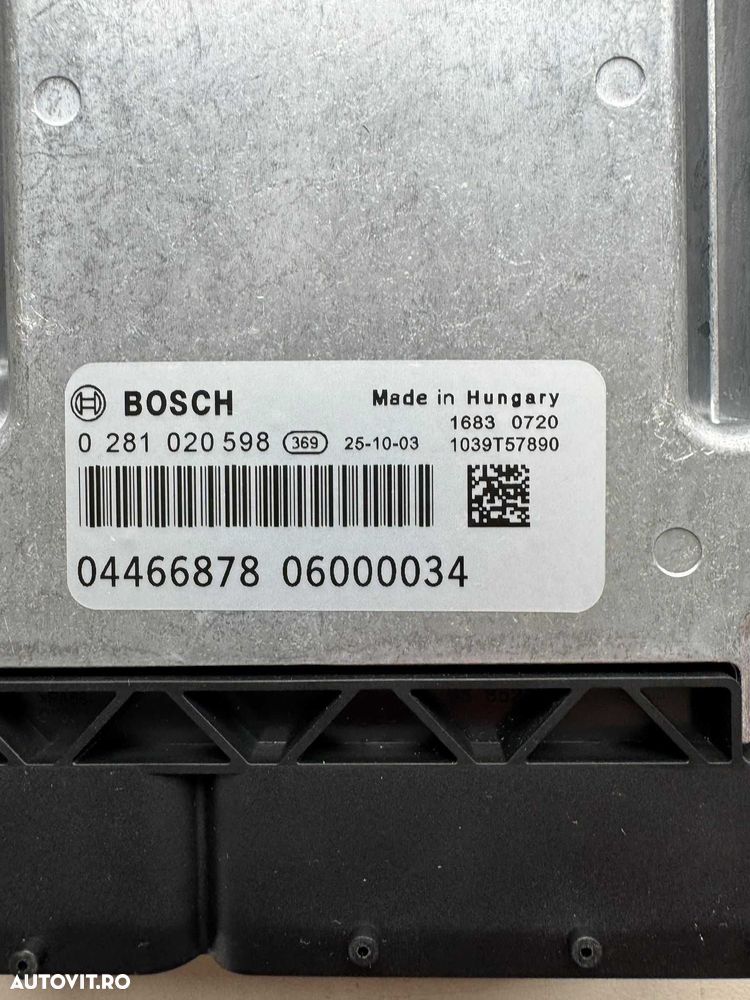 ECU motor  Deutz Bosch MD1CC878 0281020598 P1712_V662 044804 DPF OPRIT - 2