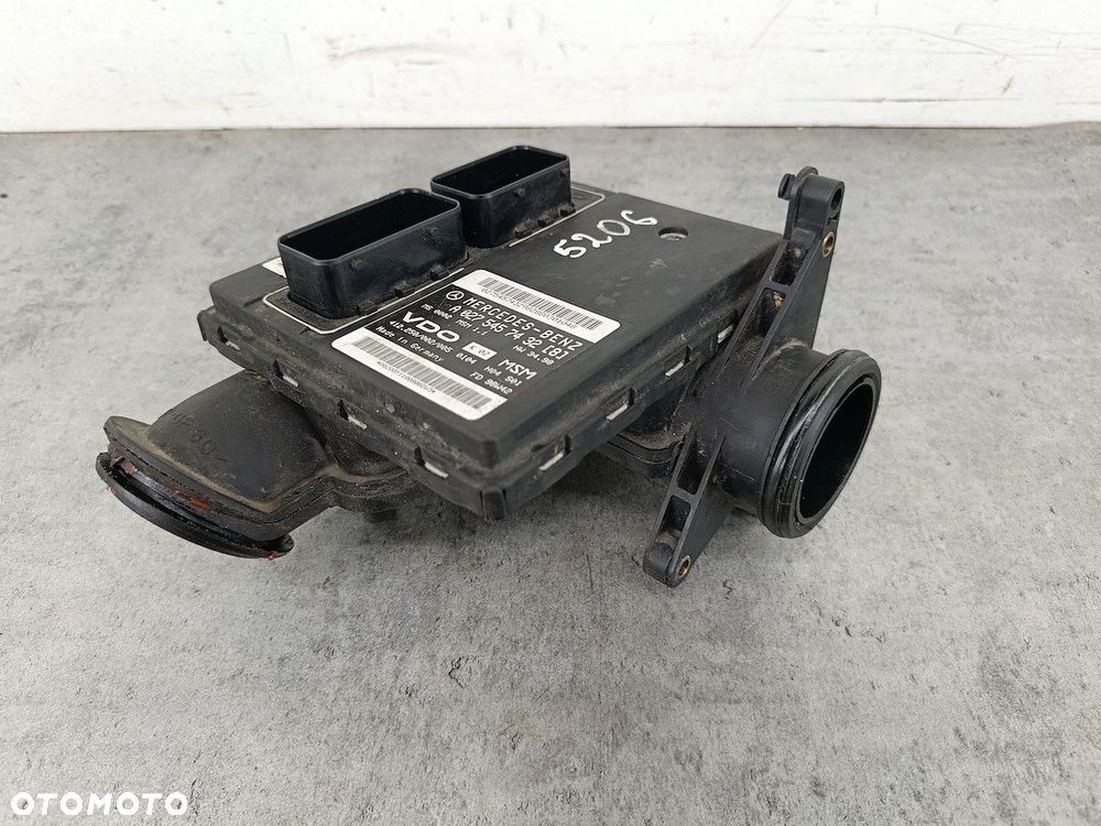 KOMPUTER, STEROWNIK MERCEDES-BENZ KLASA A W168 A0275457432  A1661402400 1.4 - 5