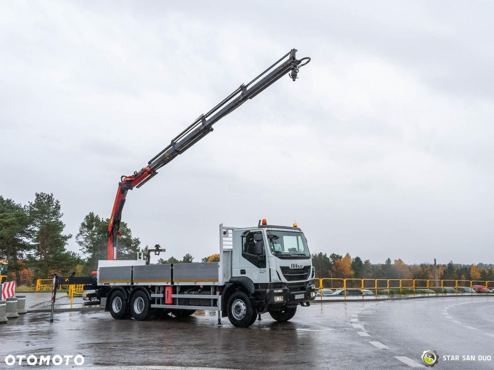 Iveco TRAKKER 410 6x4 PALFINGER PK 20001 K Hds Żuraw Rotator - 3