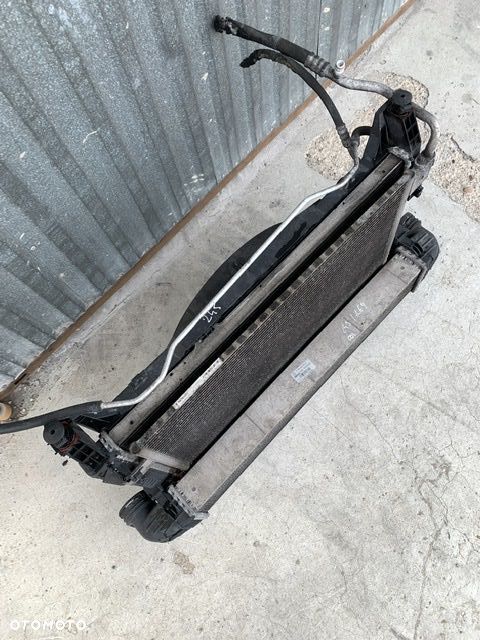 mercedes B 245 belka zderzaka chłodnice cdi woda  klima cooler - 10