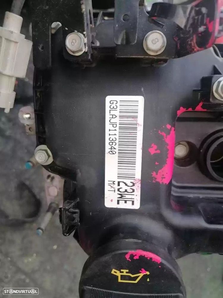 MOTOR COMPLETO KIA PICANTO 2018 -G3LA - 3