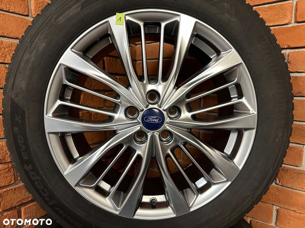 Koła Felgi 18 5x108 Ford Kuga MK3 Vignale Jak Nowe Zimowe - 3