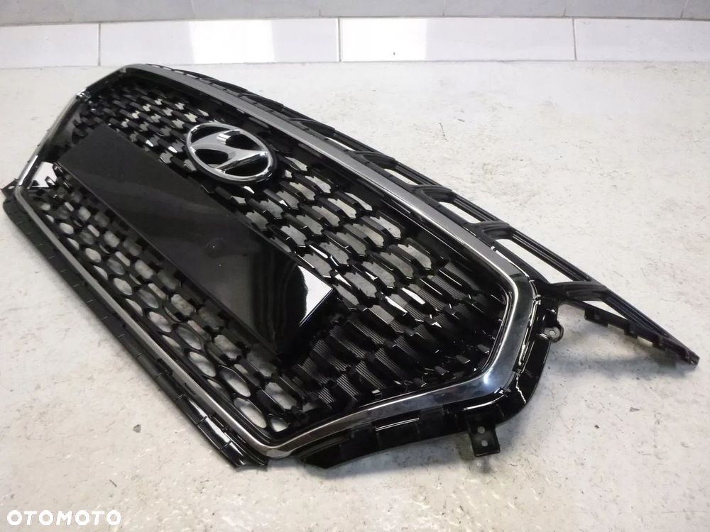HYUNDAI I30 GRILL ATRAPA CHŁODNICY CZARNY CHROM NOWY ORYGINAŁ - 11