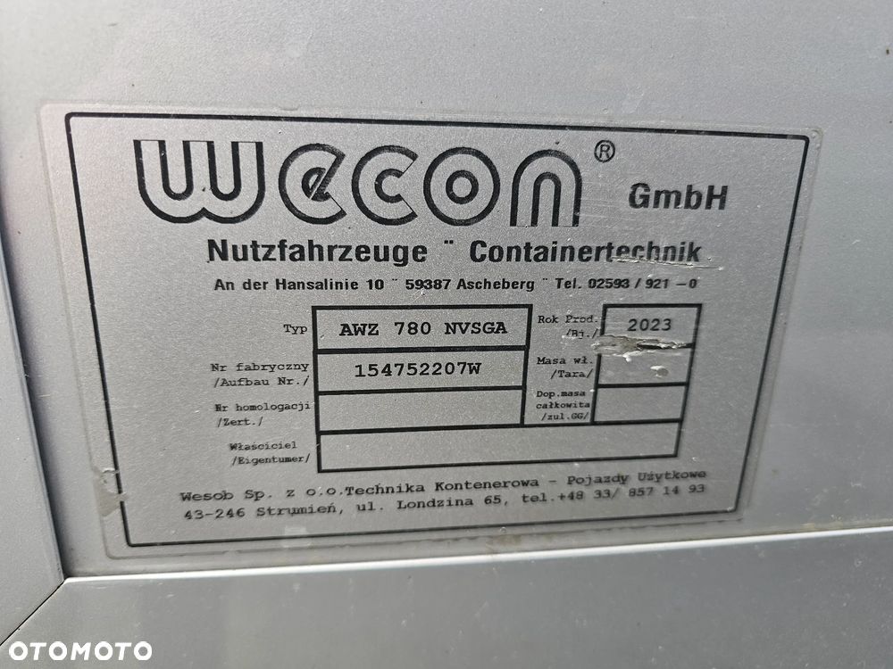 MAN TGX 26.470 GX E.6+PRZYCZEPA WECON ZESTAW TANDEM - 39