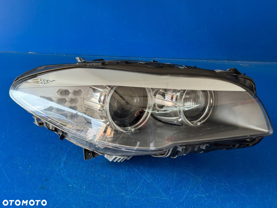 LAMPY BI XENON BMW F10 F11 DNAMIC SKRETNE KOMPLETNE BDB EU - 8