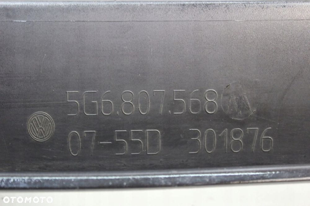 DYFUZOR DOKŁADKA ZDERZAK TYŁ VW GOLF 7 VII R-LINE CAŁY 5G6807568 - 6