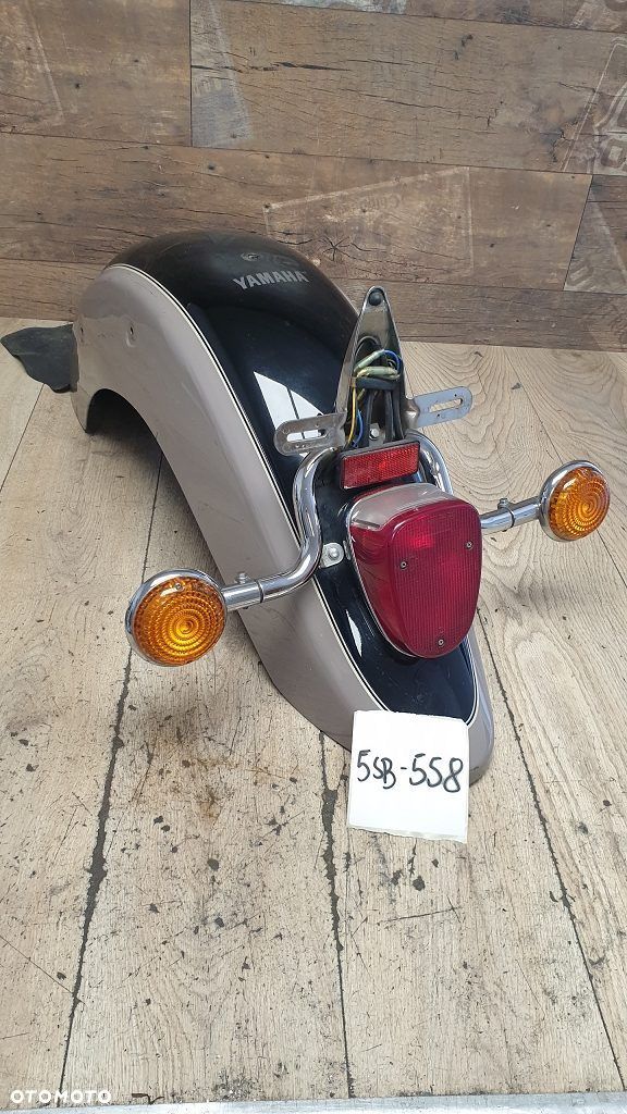 Błotnik tył lampa kierunkowskazy Yamaha XVS650 Drag Star Classic - 1