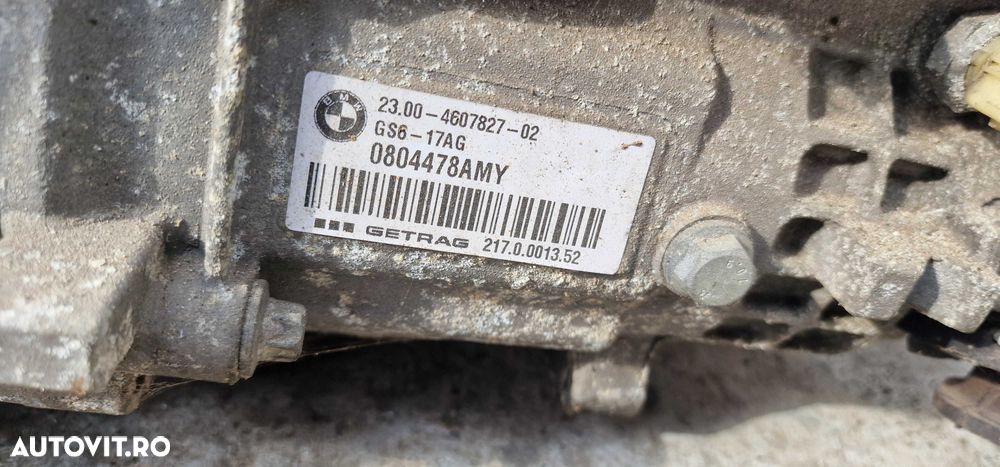 Cutie Viteze BMW Seria 1 F20 1.6 Benzina an 2012 cod GS6-17AG - 2