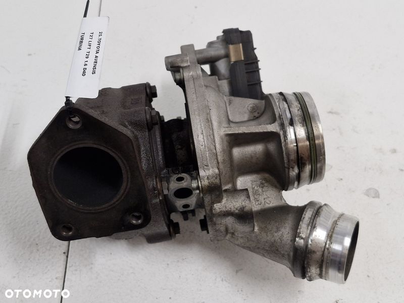 TOYOTA AVENSIS T27 LIFT T29 1.6 D4D TURBINA TURBOSPRĘŻARKA TURBO 54359700066 - 9