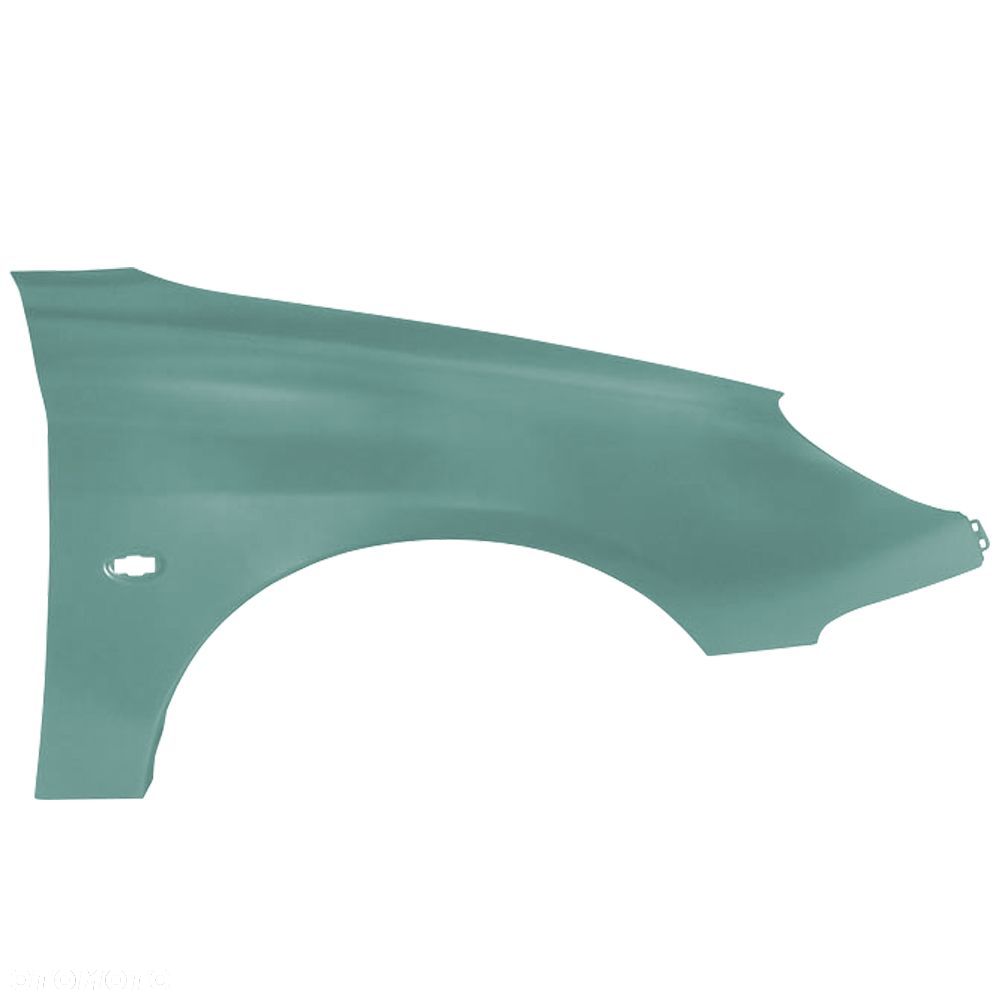 BLU Błotnik PEUGEOT 206 CC KRV Prawy Przód Zielony 1998-2009 VertRomarin - 2