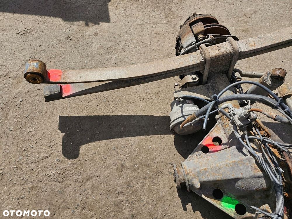 RESOR TYLNY TYŁ LEWY PRAWY 2 PIÓRA 7 cm 160 cm IVECO EUROCARGO FELGI 17,5 - 2