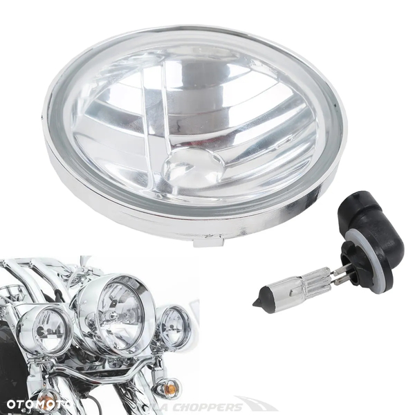 Lampa przednia halogen lightbar 4,5" Harley Davidson