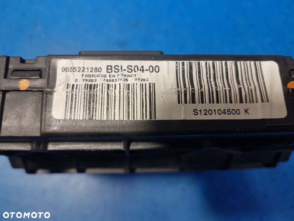 MODUŁ BSI  PEUGEOT 407 9655221280 2.0hdi - 7