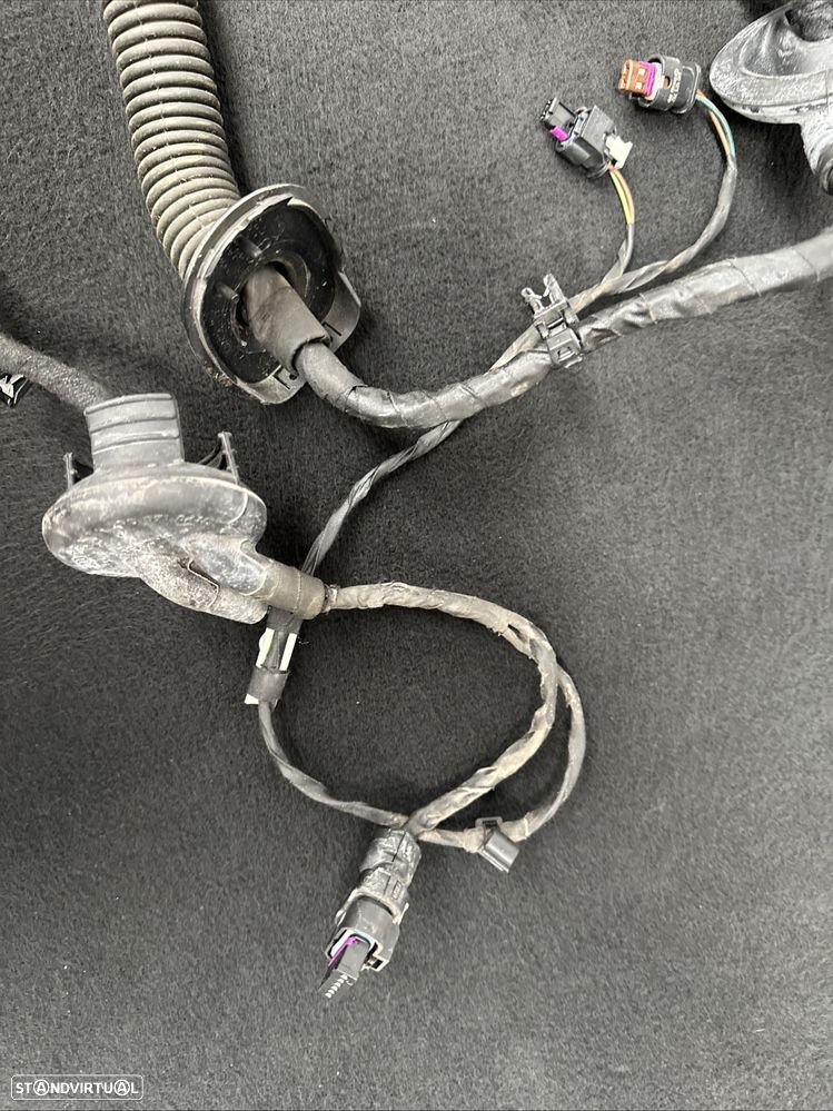 Original cablagem da porta instalação da porta frente passageiro para Audi A8 D4 4H0 2011+ 4H0971030GM - 6