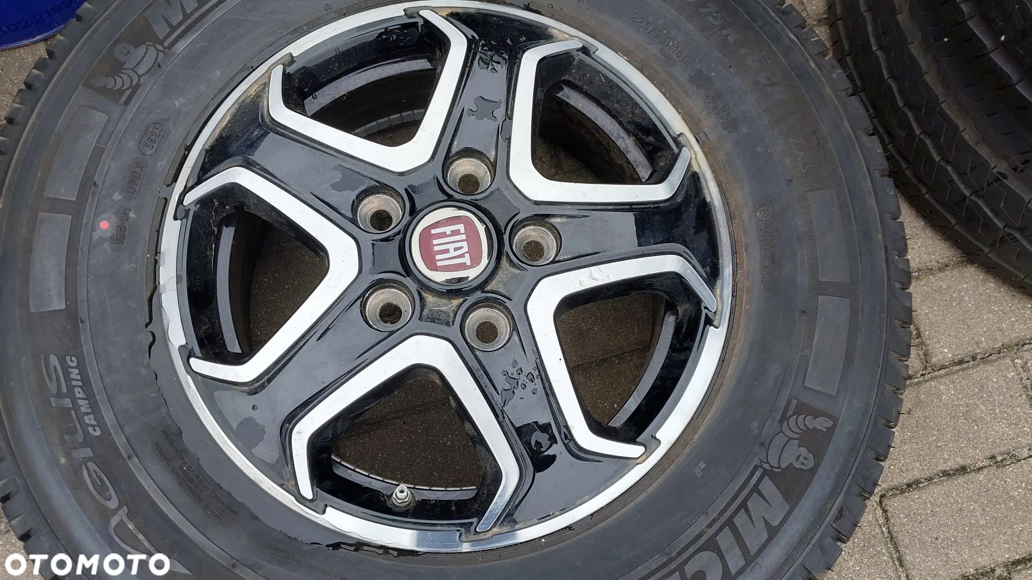 Felga aluminiowa Fiat OE 1399644080 6.0" x 16" 5x130 ET 68 - 1