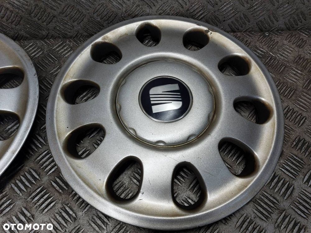 KOŁPAK KOŁPAKI KOMPLET 15" 15 R15 SEAT 1M0601147 - 3