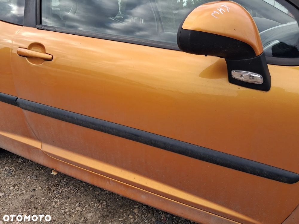 DRZWI PRAWE PRZOD PEUGEOT 207 3D KHW - 3