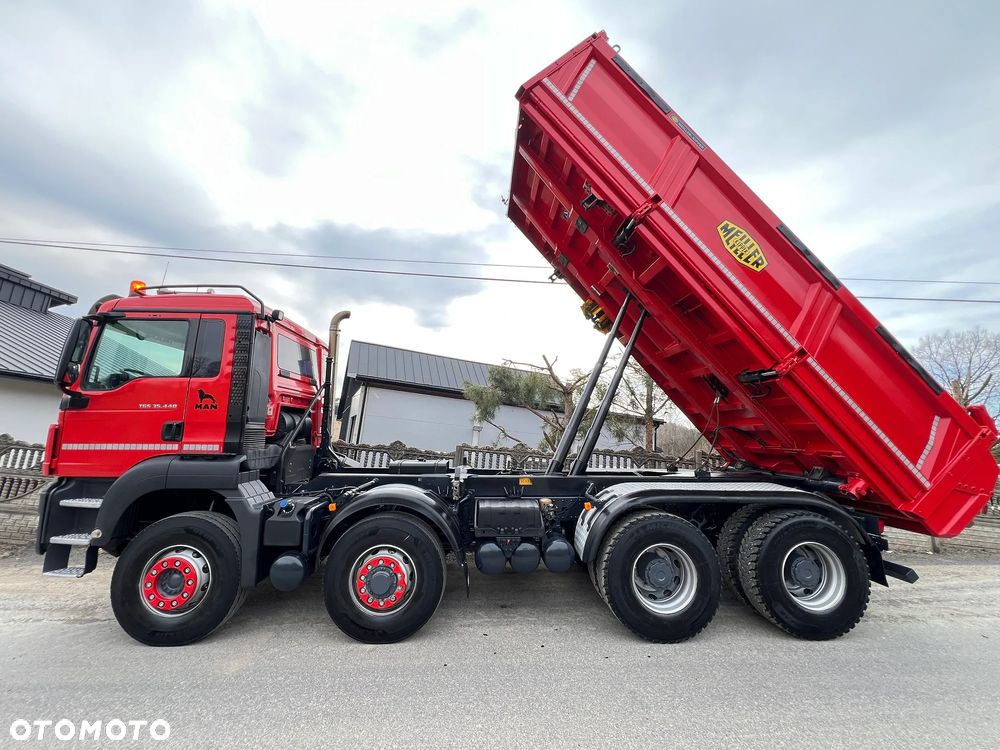 MAN TGS 35.440 | Euro 5 | 8x6 | HydroDrive | Meiller-Kipper | Bordmatic | Manual | z Niemiec | Stan PERFEKCYJNY | Kiper Wywrotka | - 14