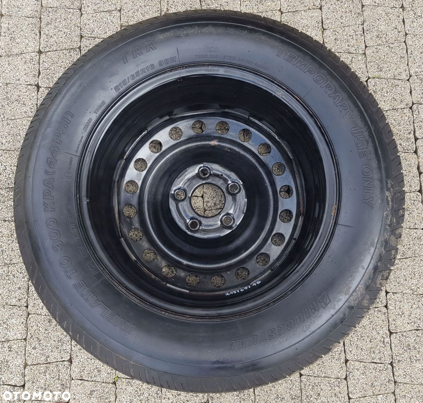 NISSAN X-TRAIL T31 KOŁO DOJAZDOWE 16 x 6.5J 215/65 R16 2007r - 2