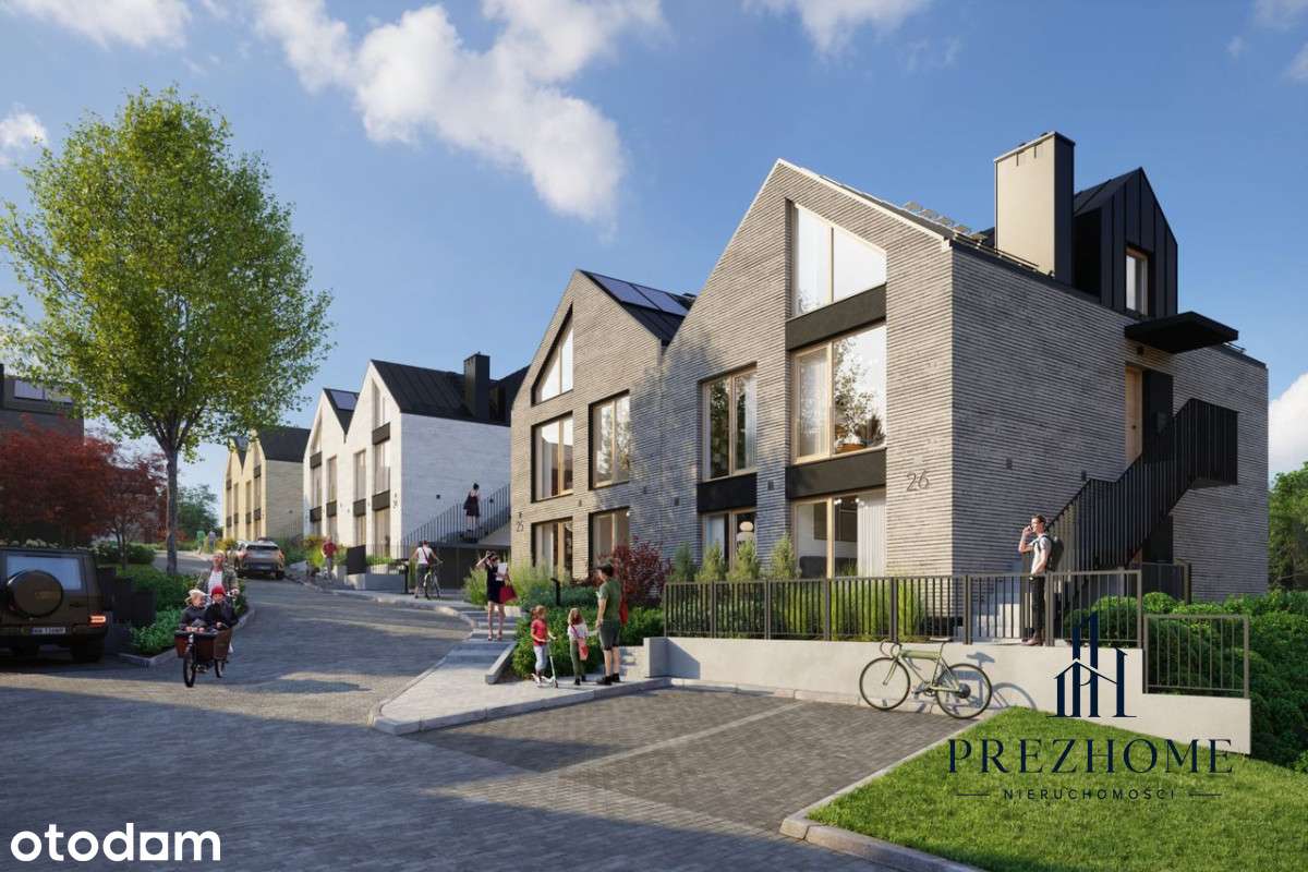 Dwupoziomowe 4 pokoje z balkonem | 100,57 m²