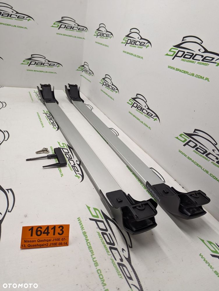 Bagażnik dachowy bazowy belki poprzeczki Nissan Qashqai J10E 07-13, Quashqai+2 J10E, Murano Z51 - 7