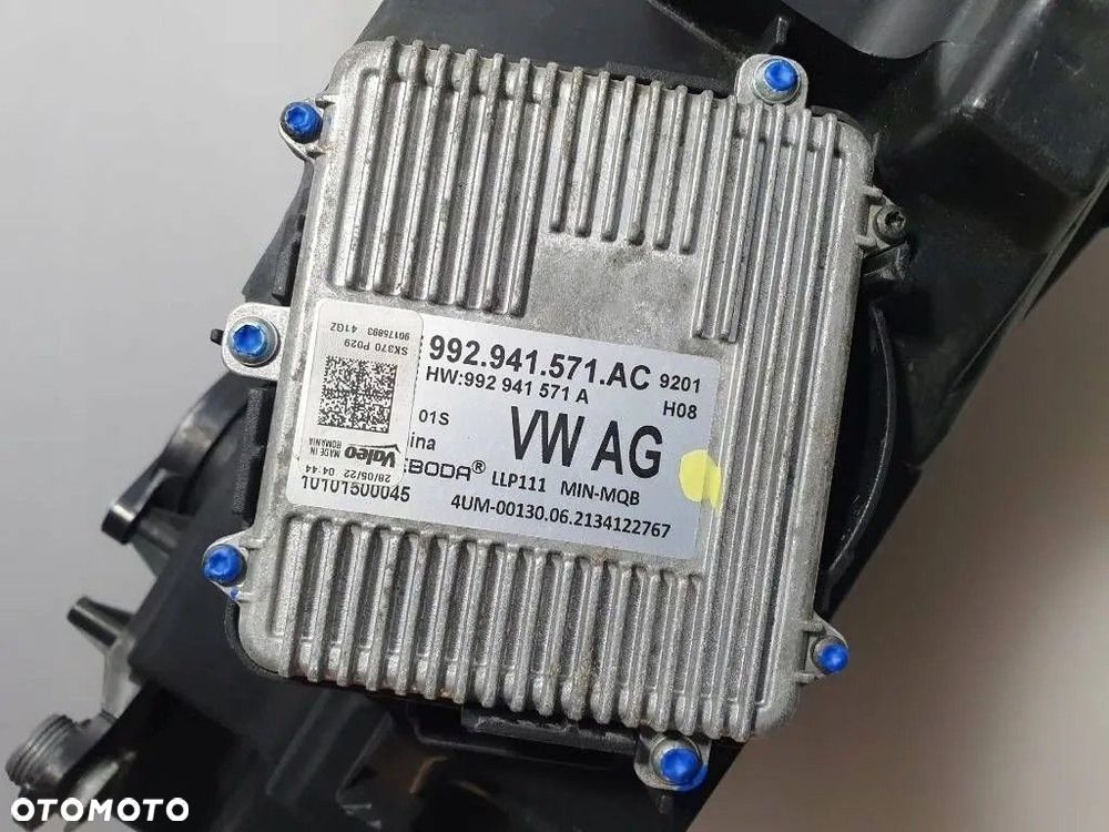 Skoda Scala 2022 REFLEKTOR LAMPA PRAWY PRZÓD PRZEDNIA 657941016A + MODUŁ ! - 13