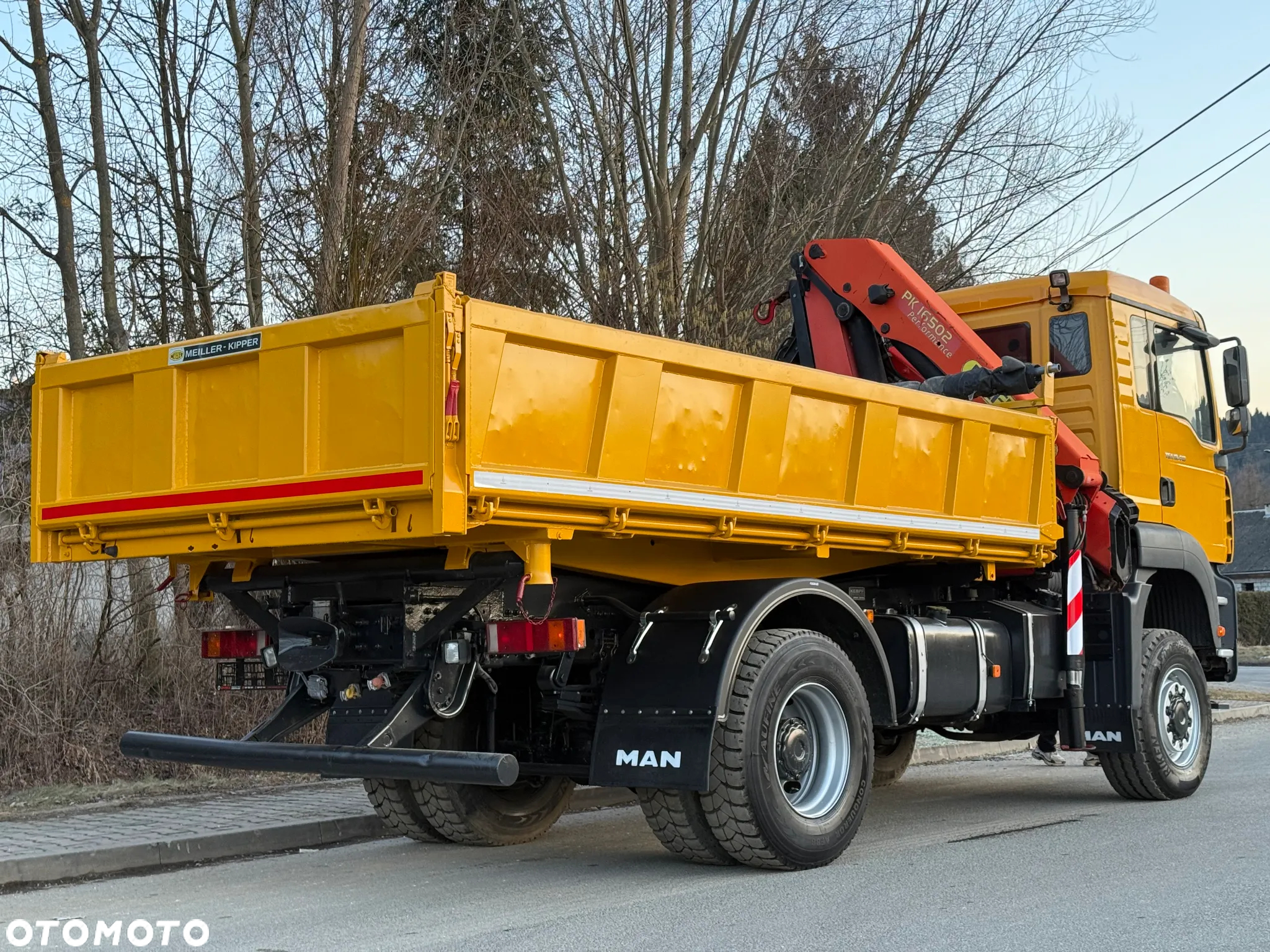 MAN * MAN TGA 18-410 * KIPER WYWROTKA * 4x4 * HDS Palfinger PK16500* Sprowadzony* Bardzo Dobry Stan * - 10