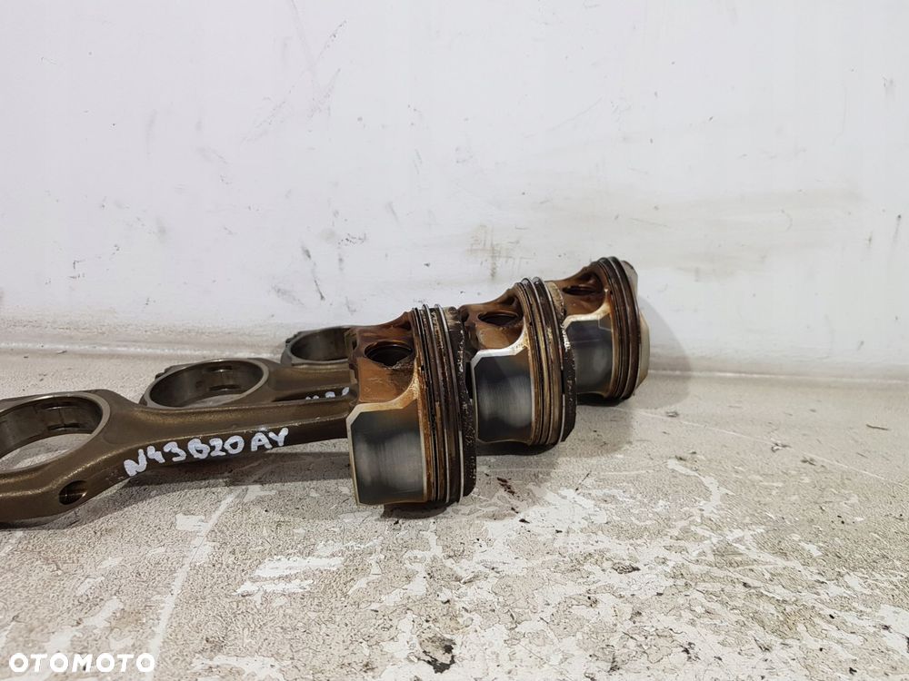 tłok korbowód 084201 bmw e90 e91 lci eur 2.0b n43b20ay - 6