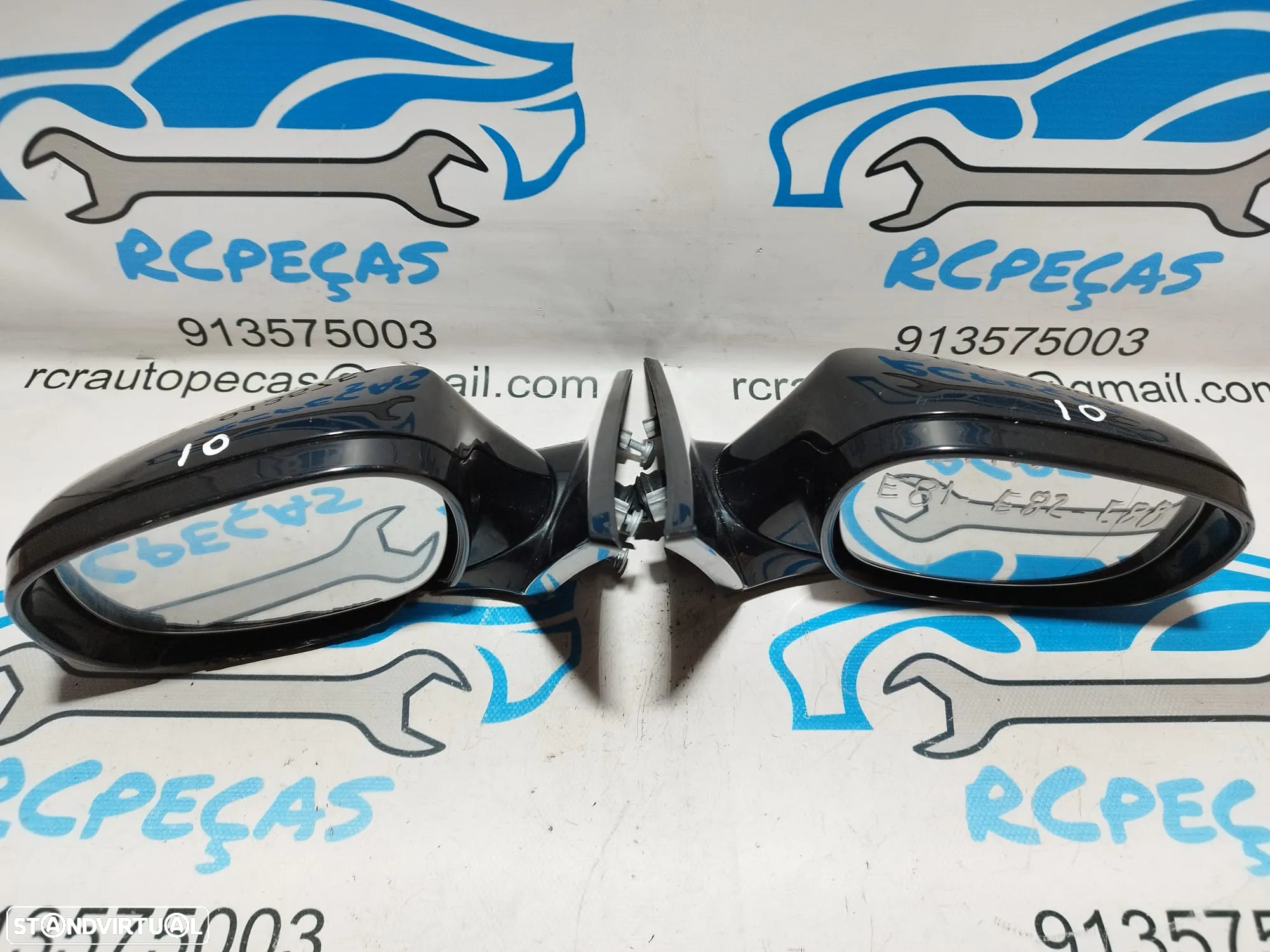 ESPELHO RETROVISOR ESQUERDO DIREITO BMW SERIE 1 E88 CABRIO 51167268307 7268307 51167268308 7268308 E82 COUPE E81 ELETRICO AQUECIDO ESPELHOS RETROVISORES - 6
