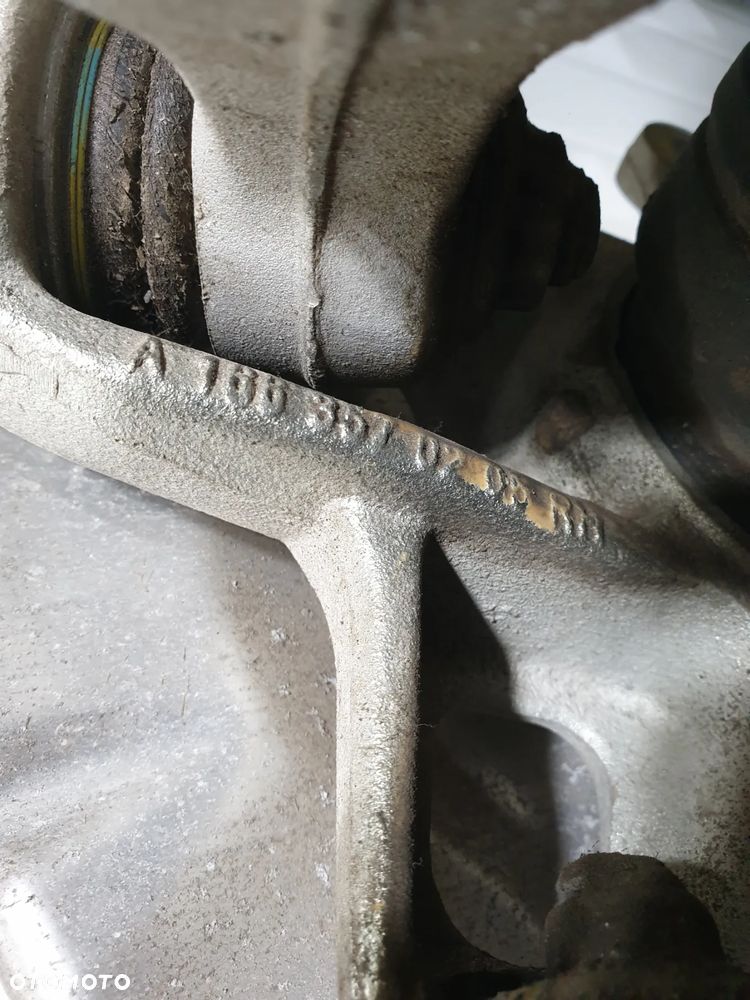 TYLNE SANKI WÓZEK TYŁ BELKA MERCEDES GL GLS GLE W166 X166 A1663503100 DYFER DYFERENCJAŁ 1663510308 PÓŁOŚ PÓŁOSIE PRAWA LEWA  POTESTOWA MINIMALNY PRZEBIEG - 25