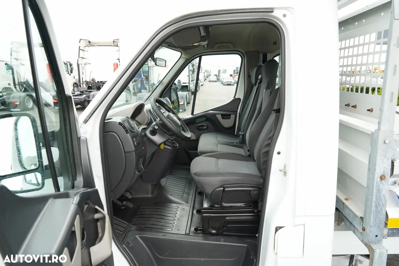 Renault MASTER / BASCULĂ / 130 CP / MANUALĂ / 3 LOCURI / IMPORTAT - 25