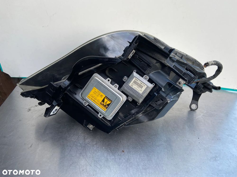 BMW 5 E60 E61 03-07 LAMPA XENON DYNAMIC LEWY PRZÓD KOMPLETNA, ORYG, EUROPA - 9