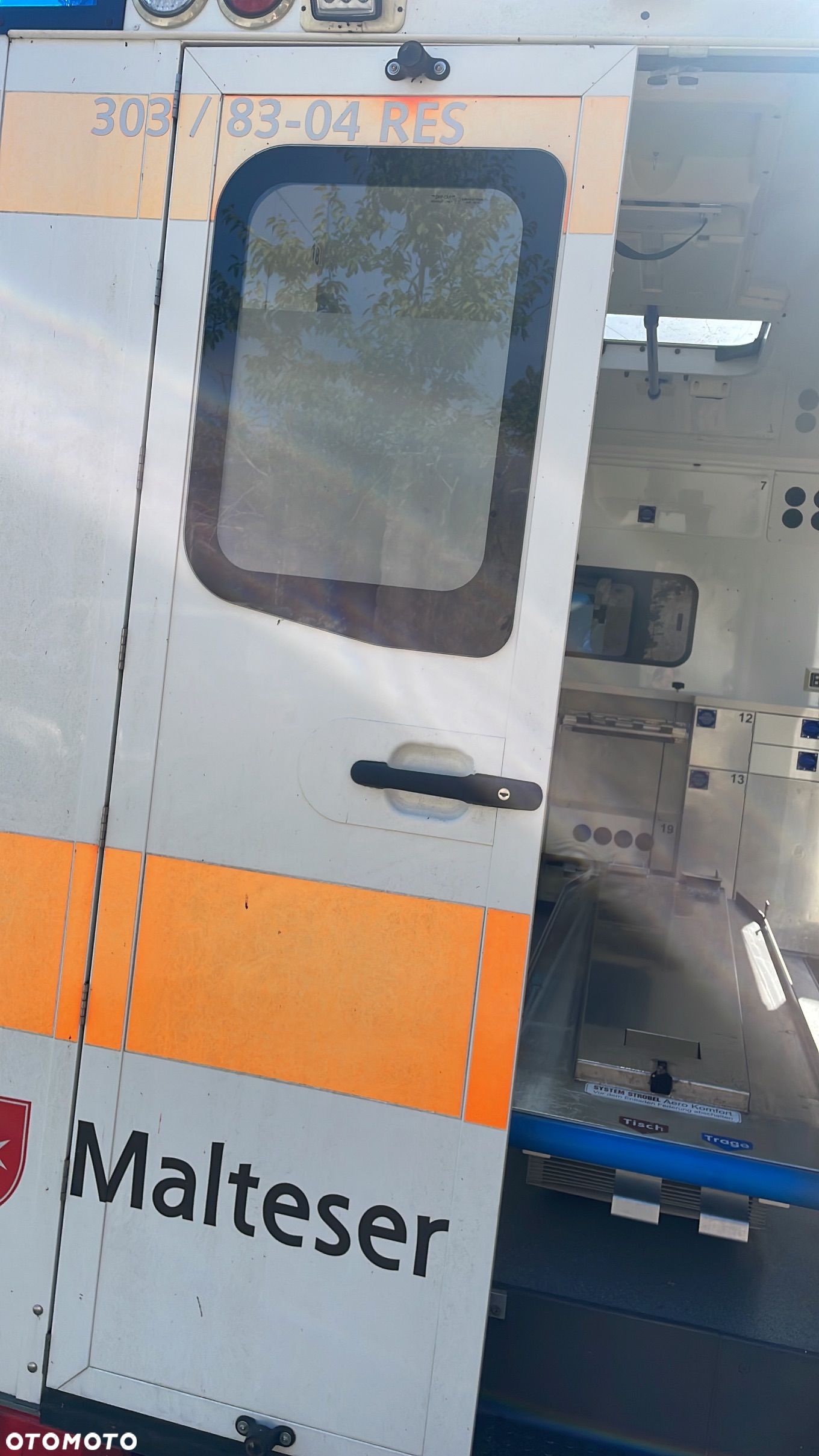 Drzwi tylne VW Crafter Sprinter Kontener karetka - 1