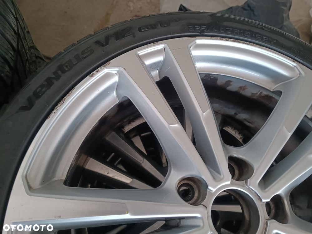 5x112 Alufelgi Felgi Aluminiowe 8V0 18 Koła Letnie SKODA OCTAVIA II III 2 3 VRS SEAT LEON TOLEDO ALTEA VW PASSAT B5 B6 GOLF V VI VII 5 6 7 GTi Gtd TOURAN CADDY JETTA AUDI A4 B5 B6 A3 8P 8V Legnica ALU-RAD 225/40 - 3