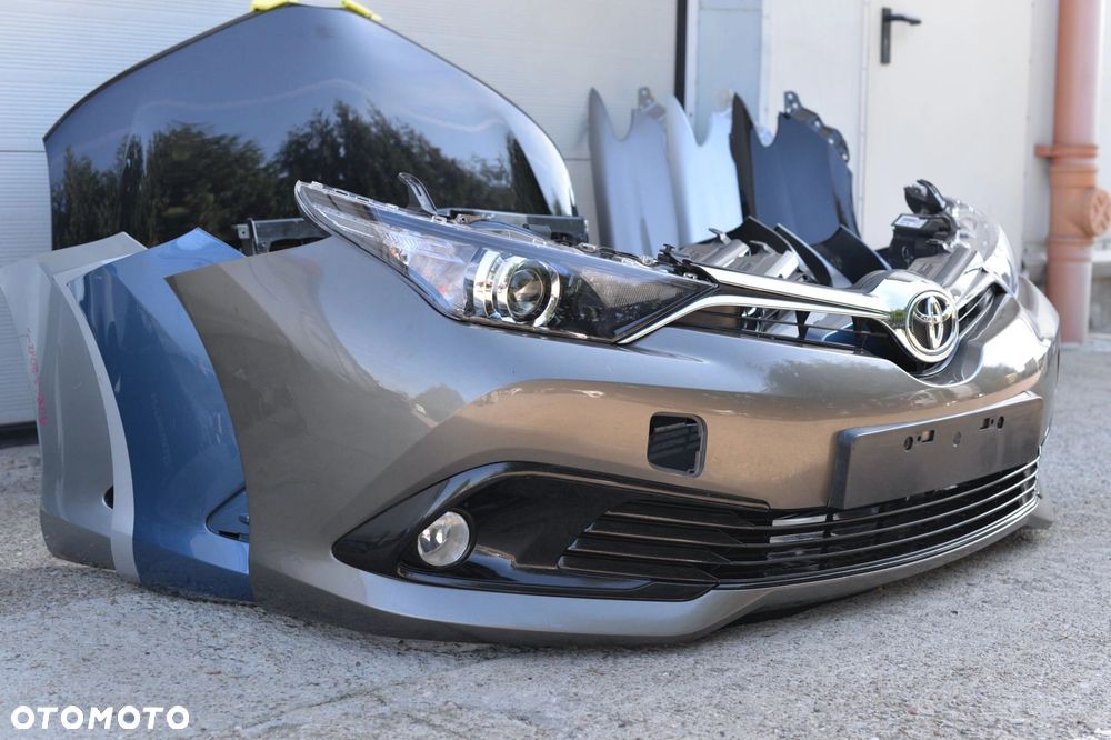 MASKA ZDERZAK BŁOTNIK LAMPA GRILL PAS PRZEDNI BELKA TOYOTA AURIS 2 II 15- - 13