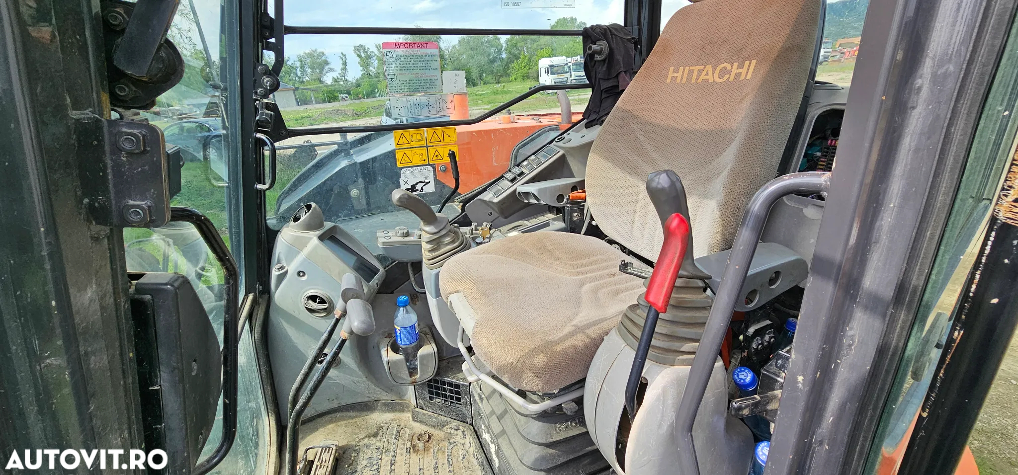 Hitachi Zaxis ZX 85 USB Mini Excavator pe șenile - 6