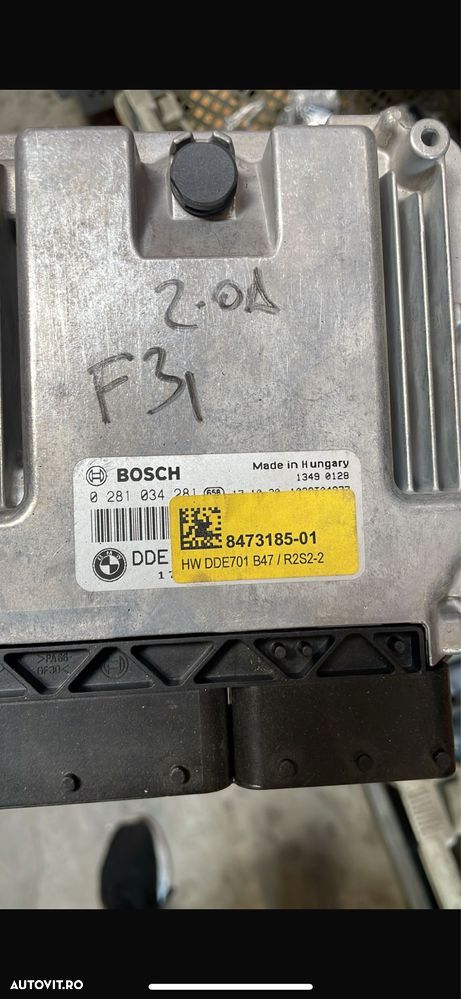 Calculator motor ecu bmw 0281034281 / 8473185 - 1