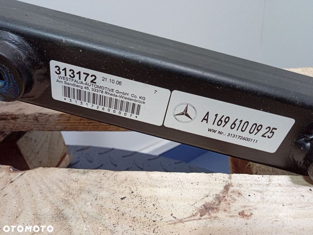 MERCEDES A KLASA W169 HAK HOLOWNICZY BELKA A1693100137 - 5