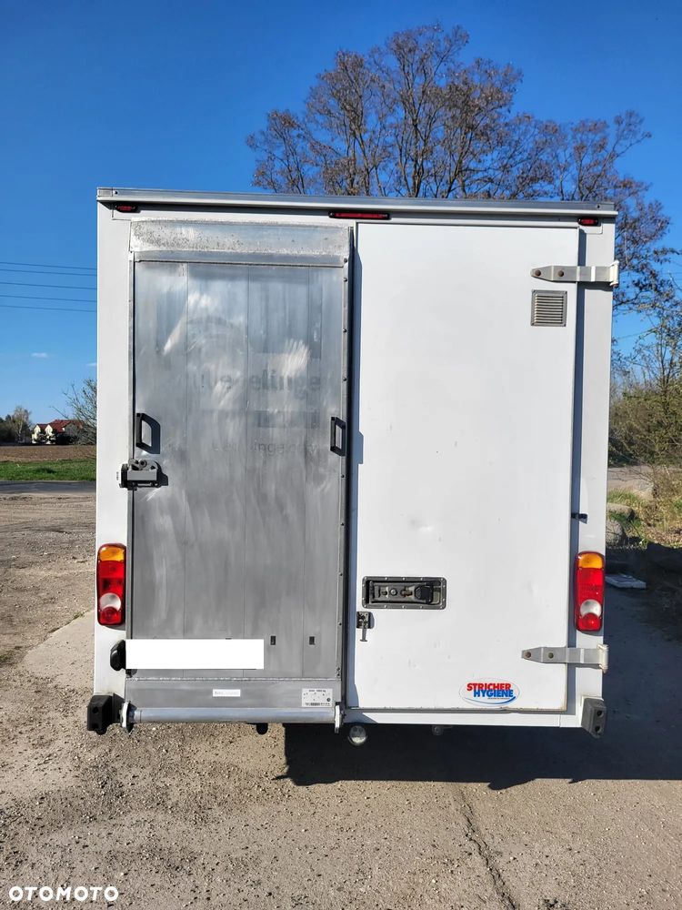 Renault Master 2021r 2.3 150 KM kontener niska podłoga rampa 1T podjazd koniowóz Food Truck Laweta - 15
